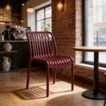 Maroon Vista Cafe Chair