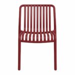 Maroon Vista Cafe Chair - Image 3